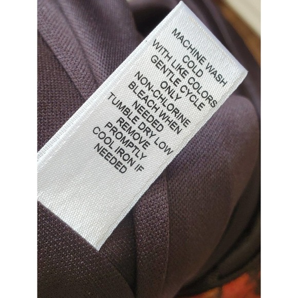 Cato Women's Polyester V-Neck Cold Shoulder Sleeve Knee Length Dress Size Medium - Picture 9 of 11